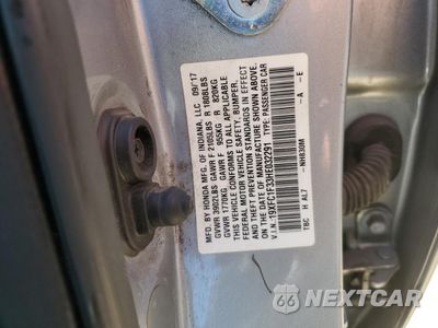 Zdjęcie 12 z 12 samochodu: 2017 HONDA CIVIC EX VIN:19XFC1F33HE032291 - miniatura