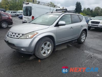 2005 NISSAN MURANO SL JN8AZ08W65W416694 - główne zdjęcie licytacji z USA - miniatura