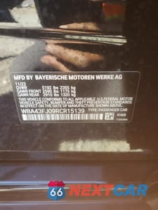 Zdjęcie 12 z 12 samochodu: 2024 BMW 530 I VIN:WBA43FJ09RCR15139 - miniatura