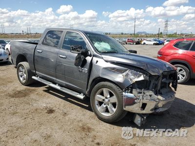 Czwarte zdjęcie samochodu z boku: 2017 RAM 1500 SLT VIN:1C6RR7LG9HS631271 - miniatura