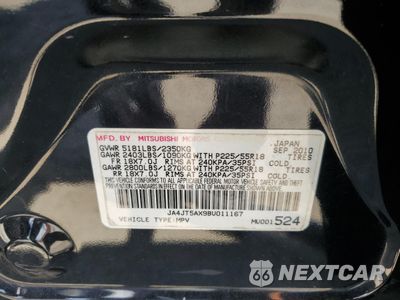 Zdjęcie 13 z 13 samochodu: 2011 MITSUBISHI OUTLANDER GT VIN:JA4JT5AX9BU011167 - miniatura