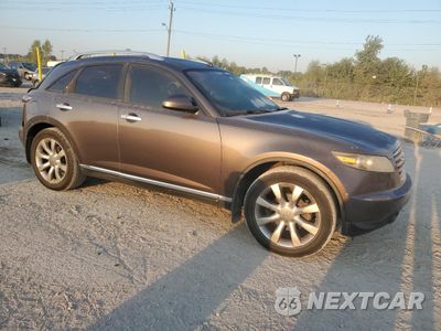 Czwarte zdjęcie samochodu z boku: 2007 INFINITI FX35 VIN:JNRAS08W07X205696 - miniatura