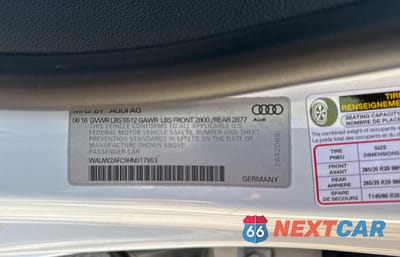 Zdjęcie 10 z 11 samochodu: 2017 AUDI A7 PREMIUM PLUS VIN:WAUW2AFC9HN017953 - miniatura