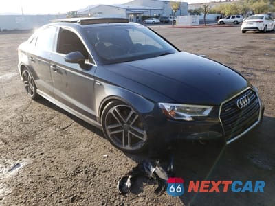 Czwarte zdjęcie samochodu z boku: 2018 AUDI A3 PREMIUM PLUS VIN:WAUJ8GFFXJ1052651 - miniatura