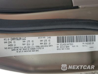Zdjęcie 12 z 14 samochodu: 2008 CHRYSLER 300 TOURING VIN:2C3LA53G18H273816 - miniatura