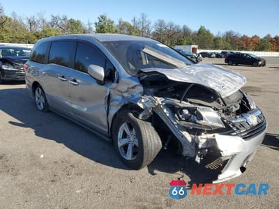 Czwarte zdjęcie samochodu z boku: 2019 HONDA ODYSSEY EXL VIN:5FNRL6H76KB027503 - miniatura