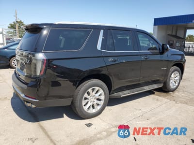 Trzecie zdjęcie samochodu z tyłu: 2025 CHEVROLET TAHOE K1500 PREMIER VIN:1GNS6SRD1SR115897 - miniatura