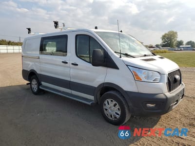 Czwarte zdjęcie samochodu z boku: 2021 FORD TRANSIT T-250 VIN:1FTBR1Y81MKA57185 - miniatura