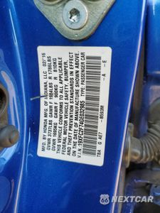 Zdjęcie 12 z 12 samochodu: 2016 HONDA CIVIC EX VIN:19XFC2F74GE032985 - miniatura