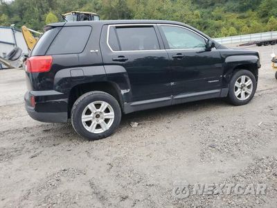 Trzecie zdjęcie samochodu z tyłu: 2016 GMC TERRAIN SLE VIN:2GKFLSEK3G6153579 - miniatura