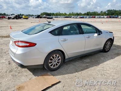 Trzecie zdjęcie samochodu z tyłu: 2016 FORD FUSION S VIN:3FA6P0G73GR382100 - miniatura