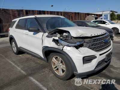 Czwarte zdjęcie samochodu z boku: 2021 FORD EXPLORER XLT VIN:1FMSK7DH0MGB17324 - miniatura
