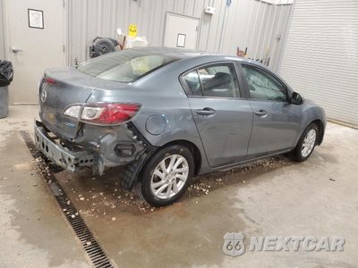 Trzecie zdjęcie samochodu z tyłu: 2012 MAZDA 3 I VIN:JM1BL1W75C1618519 - miniatura