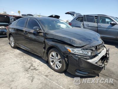 Czwarte zdjęcie samochodu z boku: 2019 HONDA ACCORD LX VIN:1HGCV1F10KA102191 - miniatura