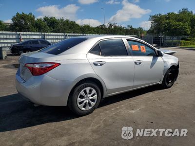 Trzecie zdjęcie samochodu z tyłu: 2016 TOYOTA COROLLA L VIN:2T1BURHE0GC615438 - miniatura