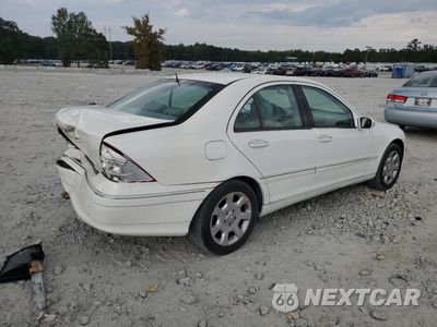 Trzecie zdjęcie samochodu z tyłu: 2005 MERCEDES-BENZ C 240 VIN:WDBRF61J35F580329 - miniatura