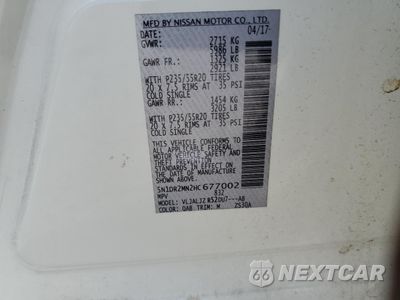 Zdjęcie 13 z 15 samochodu: 2017 NISSAN PATHFINDER S VIN:5N1DR2MN2HC677002 - miniatura