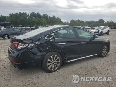Trzecie zdjęcie samochodu z tyłu: 2017 HYUNDAI SONATA SPORT VIN:5NPE34AF8HH453594 - miniatura