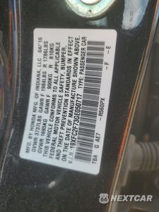 Zdjęcie 12 z 12 samochodu: 2016 HONDA CIVIC EX VIN:19XFC2F73GE050717 - miniatura