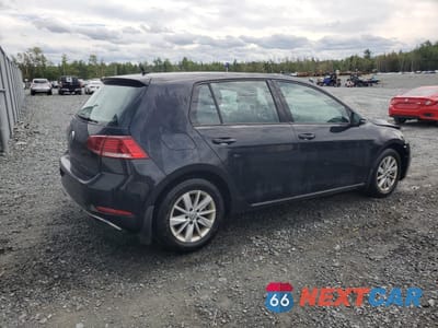 Trzecie zdjęcie samochodu z tyłu: 2019 VOLKSWAGEN GOLF S VIN:3VWW57AU4KM028757 - miniatura
