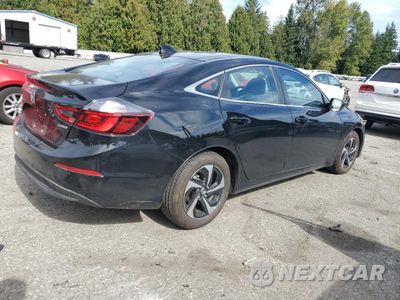 Trzecie zdjęcie samochodu z tyłu: 2022 HONDA INSIGHT EX VIN:19XZE4F56NE015166 - miniatura