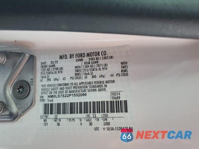 Zdjęcie 13 z 13 samochodu: 2023 FORD TRANSIT CONNECT XL VIN:NM0LS7S22P1552096 - miniatura