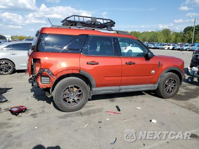 Trzecie zdjęcie samochodu z tyłu: 2022 FORD BRONCO SPORT BIG BEND VIN:3FMCR9B65NRD47352 - miniatura