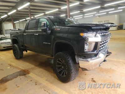 Czwarte zdjęcie samochodu z boku: 2021 CHEVROLET SILVERADO K2500 HEAVY DUTY LTZ VIN:1GC4YPEY6MF291401 - miniatura