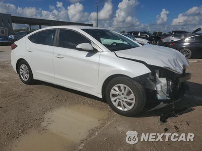 Czwarte zdjęcie samochodu z boku: 2019 HYUNDAI ELANTRA SE VIN:5NPD74LF4KH447487 - miniatura