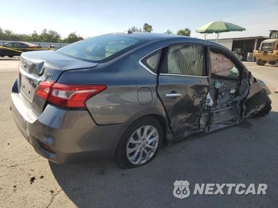 Trzecie zdjęcie samochodu z tyłu: 2019 NISSAN SENTRA S VIN:3N1AB7AP2KY362944 - miniatura
