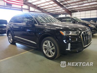 Czwarte zdjęcie samochodu z boku: 2020 AUDI Q7 PREMIUM VIN:WA1AXAF79LD005876 - miniatura