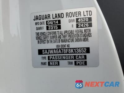 Zdjęcie 13 z 15 samochodu: 2015 JAGUAR F-TYPE VIN:SAJWA6A78F8K13652 - miniatura