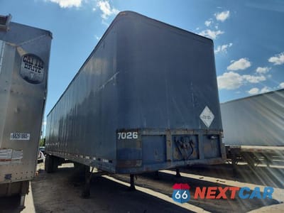 1984 FRUEHAUF DRY VAN TRAILER 1H2V04825FH005098 - główne zdjęcie licytacji z USA - miniatura