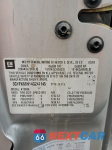 Zdjęcie 13 z 13 samochodu: 2004 CADILLAC ESCALADE ESV VIN:3GYFK66N14G247145 - miniatura