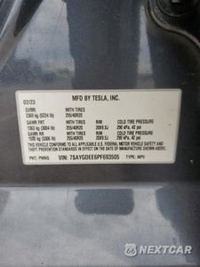 Zdjęcie 13 z 13 samochodu: 2023 TESLA MODEL Y VIN:7SAYGDEE6PF693505 - miniatura