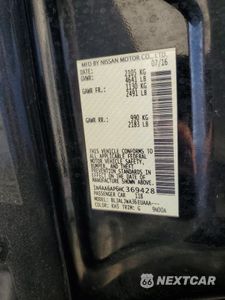 Zdjęcie 12 z 12 samochodu: 2017 NISSAN MAXIMA 3.5S VIN:1N4AA6AP6HC369428 - miniatura