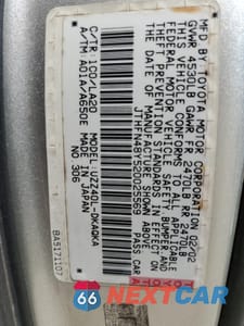 Zdjęcie 12 z 14 samochodu: 2002 LEXUS SC 430 VIN:JTHFN48Y520025569 - miniatura