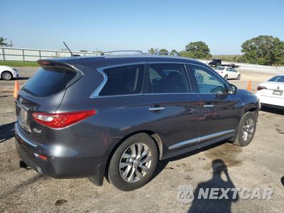 Trzecie zdjęcie samochodu z tyłu: 2014 INFINITI QX60 VIN:5N1AL0MM7EC506046 - miniatura