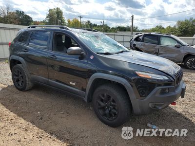 Czwarte zdjęcie samochodu z boku: 2014 JEEP CHEROKEE TRAILHAWK VIN:1C4PJMBS8EW281521 - miniatura