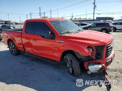 Czwarte zdjęcie samochodu z boku: 2015 FORD F150 SUPER CAB VIN:1FTEX1CP7FKE64450 - miniatura
