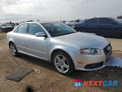 Czwarte zdjęcie samochodu z boku: 2008 AUDI A4 2.0T VIN:WAUAF78E68A041649 - miniatura