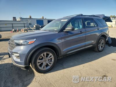 2021 FORD EXPLORER XLT 1FMSK8DH7MGC30211 - główne zdjęcie licytacji z USA - miniatura