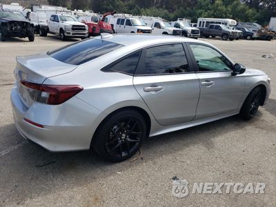 Trzecie zdjęcie samochodu z tyłu: 2025 HONDA CIVIC SPORT VIN:2HGFE4F80SH306356 - miniatura