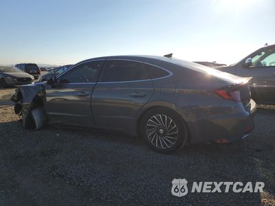 Drugie zdjęcie samochodu z przodu: 2020 HYUNDAI SONATA HYBRID VIN:KMHL54JJ7LA016221 - miniatura