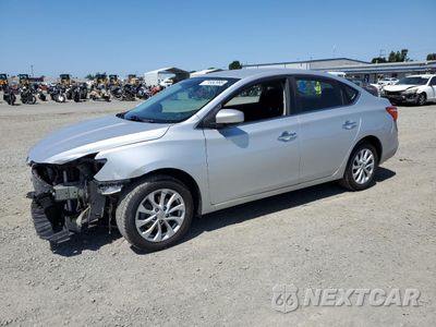 2019 NISSAN SENTRA S 3N1AB7AP7KY277257 - główne zdjęcie licytacji z USA - miniatura