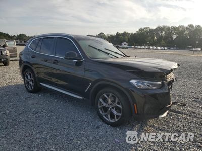 Czwarte zdjęcie samochodu z boku: 2024 BMW X3 SDRIVE30I VIN:5UX43DP02R9W73305 - miniatura
