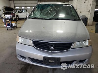 Piąte zdjęcie samochodu w środku: 2001 HONDA ODYSSEY EX VIN:2HKRL18641H608279 - miniatura