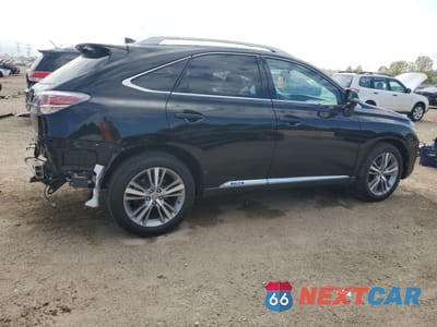 Trzecie zdjęcie samochodu z tyłu: 2015 LEXUS RX 450H VIN:2T2BC1BA4FC001285 - miniatura