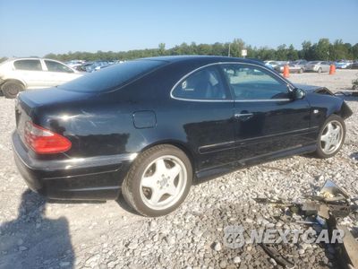 Trzecie zdjęcie samochodu z tyłu: 1999 MERCEDES-BENZ CLK 430 VIN:WDBLJ70G9XF056265 - miniatura