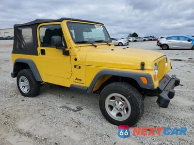 Czwarte zdjęcie samochodu z boku: 2004 JEEP WRANGLER X VIN:1J4FA39SX4P746458 - miniatura